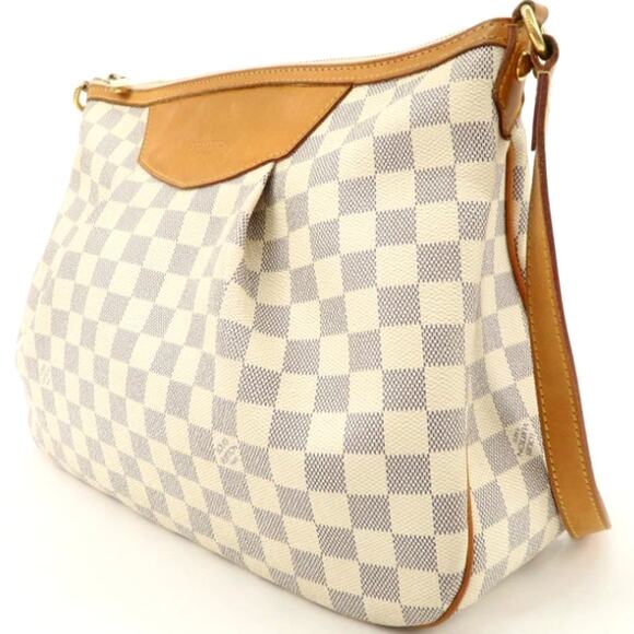 💎✨HOT BUY✨💎AUTHENTIC Louis Vuitton Siracusa MM Damier Azur - Picture 4 of 16